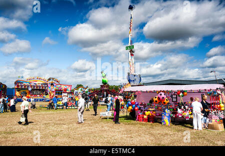 Fête foraine à Pickering Rallye Moteur de traction Banque D'Images