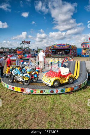 Fête foraine à Pickering Rallye Moteur de traction Banque D'Images