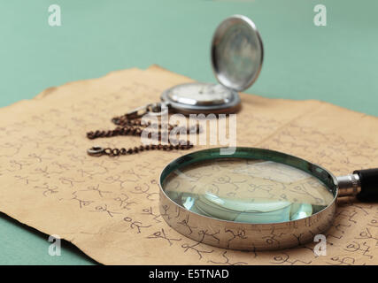 Code secret les hommes dansants Banque D'Images