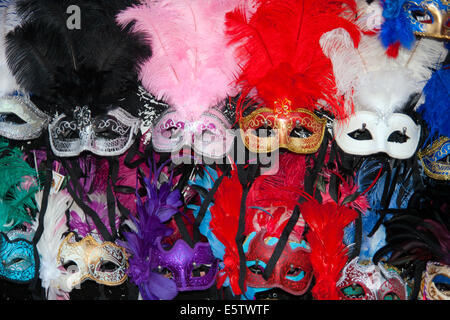 Les masques de carnaval de Venise Banque D'Images