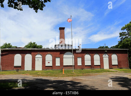 Nikola Tesla's Wardenclyffe research laboratory Rocky Point Long Island New York Banque D'Images