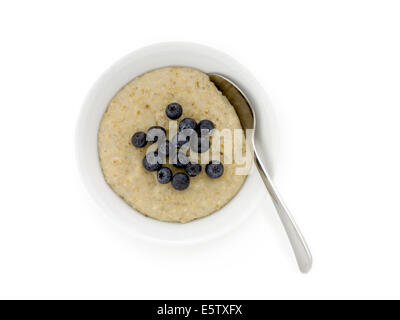 Bol de porridge Banque D'Images