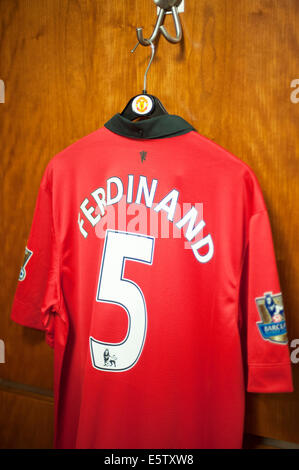 Accueil Dressing. MUFC. Banque D'Images