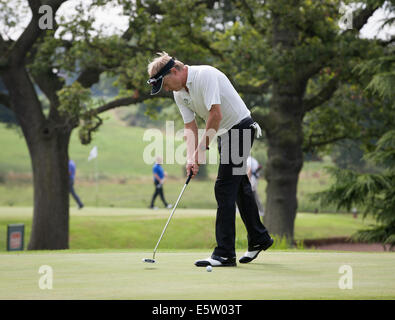 Nailcote Hall dans le Warwickshire, Royaume-Uni. 6 Août, 2014. Aliments à la ferme par 3 au Championnat Britannique Nailcote Hall dans le Warwickshire uk pour pro,amatuer et célébrités Crédit : Steven re/Alamy Live News Banque D'Images