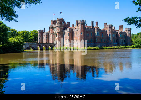 Château de Herstmonceux, East Sussex England UK Banque D'Images