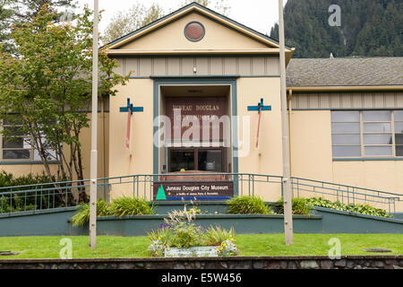 Musée de la ville de Douglas Juneau, Juneau, Alaska Banque D'Images