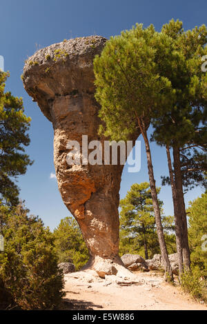 Ville enchantée. Cuenca la provence. Castilla La Mancha. L'Espagne. L'Europe Banque D'Images