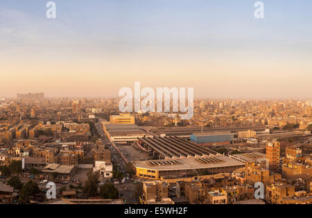 Le Caire, Égypte - vue sur la ville Banque D'Images