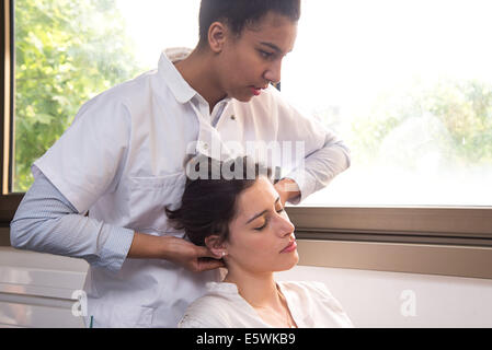 L'enseignement de la chiropratique Banque D'Images