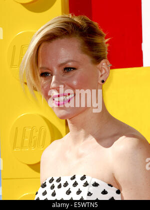 Le Premiere film Film Lego avec : Elizabeth Banks où : Los Angeles California United States Quand : 01 Feb 2014.com Banque D'Images