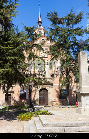 L'église du couvent de las Bernardas, Alcala de Henares, Espagne Banque D'Images