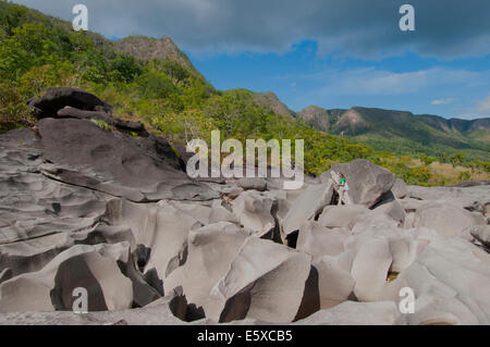 Vale da Lua,la vallée de la Lune, Alto Paraiso, Goias , Brésil Banque D'Images