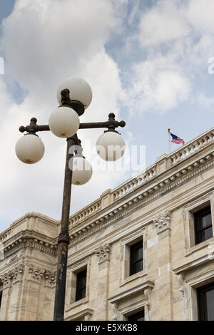 Façade, State Capitol Building, St Paul, Minnesota, USA. Banque D'Images