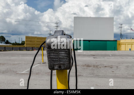 Vintage drive-in theatre Banque D'Images