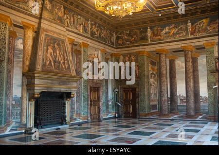 Rome, Italie 2014 - villa Farnesina, une renaissance dans la villa de banlieue Via della Lungara, dans le quartier de Trastevere. Banque D'Images