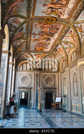 Rome, Italie 2014 - villa Farnesina, une renaissance dans la villa de banlieue Via della Lungara, dans le quartier de Trastevere. Banque D'Images