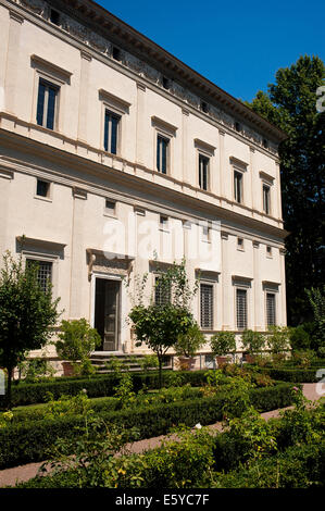 Villa Farnesina Rome Italie entrée principale Banque D'Images