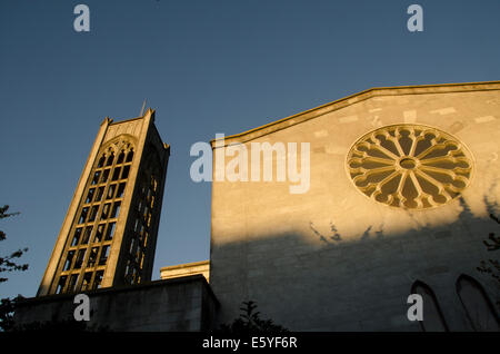 La tour de la cathédrale, Nelson, île du Sud, Nouvelle-Zélande Banque D'Images