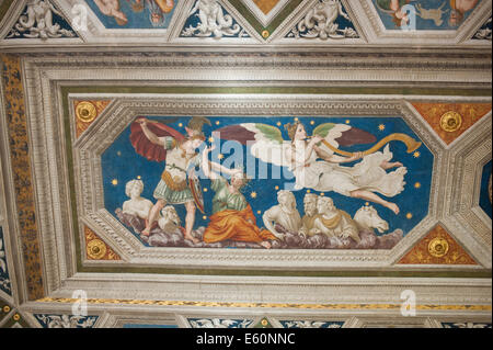 Rome, Italie 2014 - villa Farnesina, une renaissance dans la villa de banlieue Via della Lungara, dans le quartier de Trastevere. Banque D'Images
