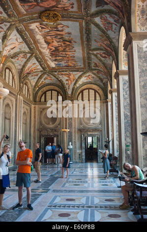 Rome Italie 2014 - villa Farnesina est un villa dans la banlieue de la Renaissance Via della Lungara, dans le quartier de Trastevere. Banque D'Images