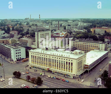 Tallinn, Estonie. 2Nd Sep 1990. Le magasin principal à Tallinn, la capitale et la plus grande ville d'Estonie, de l'État société Tallinna Kaubamaja. Cette photo a été prise lorsque l'Estonie a été la RSS d'Estonie, une partie de l'Union soviétique. © Arnold Drapkin/ZUMA/Alamy Fil Live News Banque D'Images