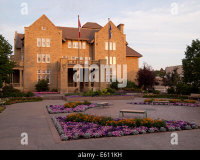 Government House (Alberta), l'ancienne résidence officielle du lieutenant-gouverneur de l'Alberta, à Edmonton, Alberta, Canada. Banque D'Images