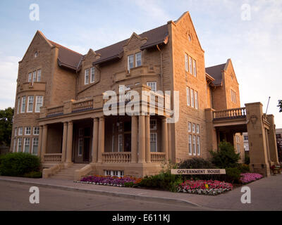 Government House (Alberta), l'ancienne résidence officielle du lieutenant-gouverneur de l'Alberta, à Edmonton, Alberta, Canada. Banque D'Images