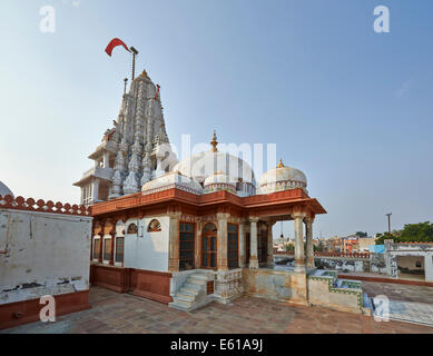 Bhandasar Jain temple, Bikaner, Rajasthan, India Banque D'Images