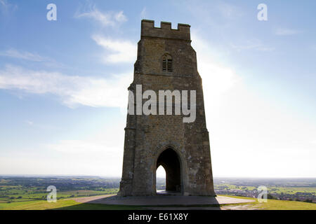 Tor de Glastonbury dans le Somerset Banque D'Images