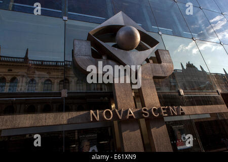 Théâtre National, Nová Scena Prague Praha République Tchèque Banque D'Images