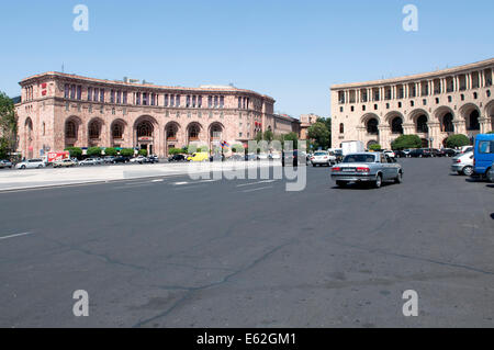 Place de la République, Yerevan, Arménie Banque D'Images