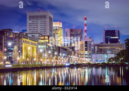 Tokyo, Japon cityscape at Marunouchi district. Banque D'Images
