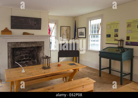 Nathan Hale school house à New London CT Banque D'Images