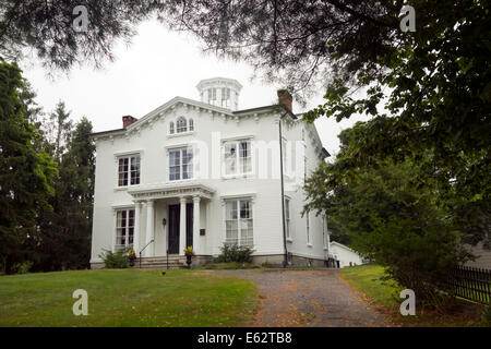 Le Capitaine Nathaniel Palmer House de Stonington CT Banque D'Images