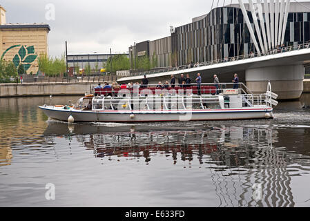 Princess Katherine river cruise Salford Quays Manchester Ship Canal Banque D'Images