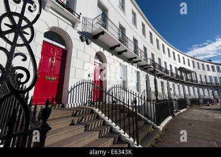 Royal Crescent, Cheltenham, Gloucestershire, Angleterre, Royaume-Uni, Europe Banque D'Images