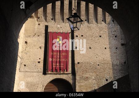 Novellara (Reggio Emilia), Gonzaga palace Banque D'Images