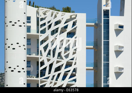 Simona de tour ou les tours d'appartements de luxe à Skyscraper par Jean-Pierre Lott Monaco Banque D'Images