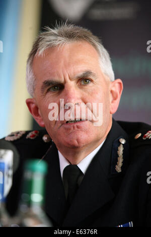 23/7/08 Manchester, Angleterre. Nouvelle BPF (Greater Manchester Police) Chef de police Peter Fahy Banque D'Images