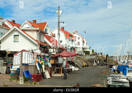 Bric-à-brac sur l'île de l'Ästol,Îles Tjörn Municipalité, Bohuslän, Västra Götaland Iän, Suède, Scandinavie. Banque D'Images