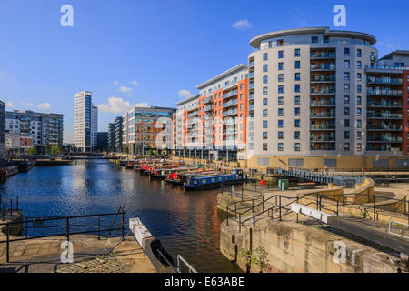 Clarence Dock Leeds West Yorkshire Angleterre Banque D'Images