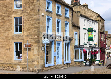 Market Place Harrogate North Yorkshire Angleterre Masham Banque D'Images