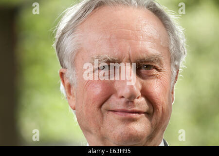 Edinburgh, Ecosse, Royaume-Uni. 12e Août, 2014. Richard Dawkins, biologiste évolutionniste et écrivain, à l'Edinburgh International Book Festival 2014. Edimbourg, Ecosse. 12 août 2014 Crédit : GARY DOAK/Alamy Live News Banque D'Images