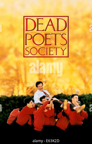 Dead Poets Society est un film américain de 1989 réalisé par Peter Weir avec Robin Williams. Banque D'Images