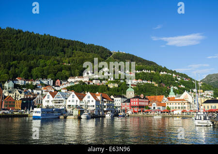 Bryggen, Bergen, Norvège Banque D'Images