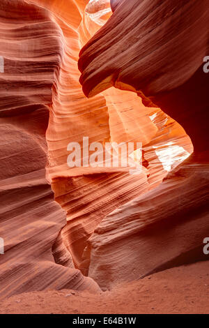 Lower Antelope Canyon. Page, Arizona, USA. Banque D'Images