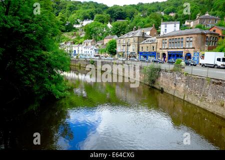 Matlock Bath Derbyshire peak district England uk Banque D'Images