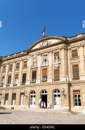 L'hôtel de ville ou à l'Hôtel de Ville, Bordeaux, Gironde, France, Europe Banque D'Images