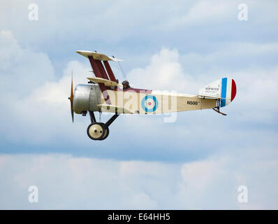 Avion Sopwith Triplane, série N500 Banque D'Images