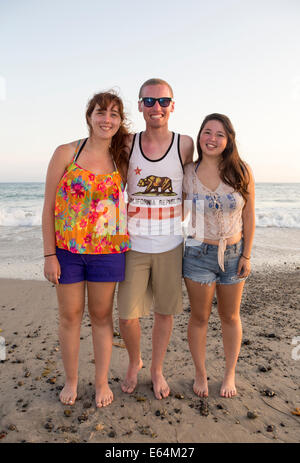 Les jeunes adultes, adolescents, Capistrano Beach, alias Capo Beach, ville de Dana Point, l'Orange County, California, United States